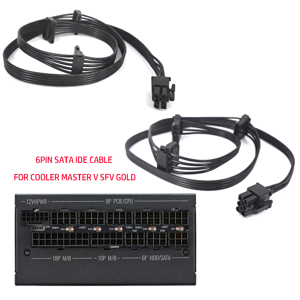 Sfx Modular Power Supply 850W Gold - Câble d'alimentation modulaire PCIE vers 3