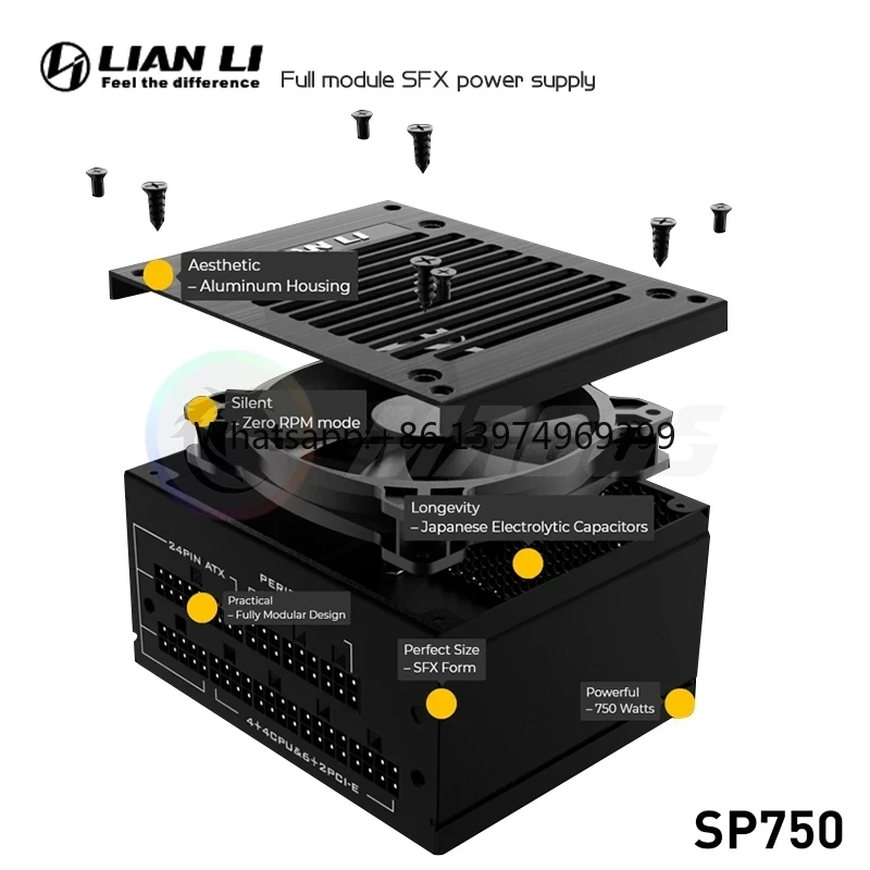 Bloc d'alimentation LIAN LI PS - 750W Sfx Fully Modular Power Supply avis et prix